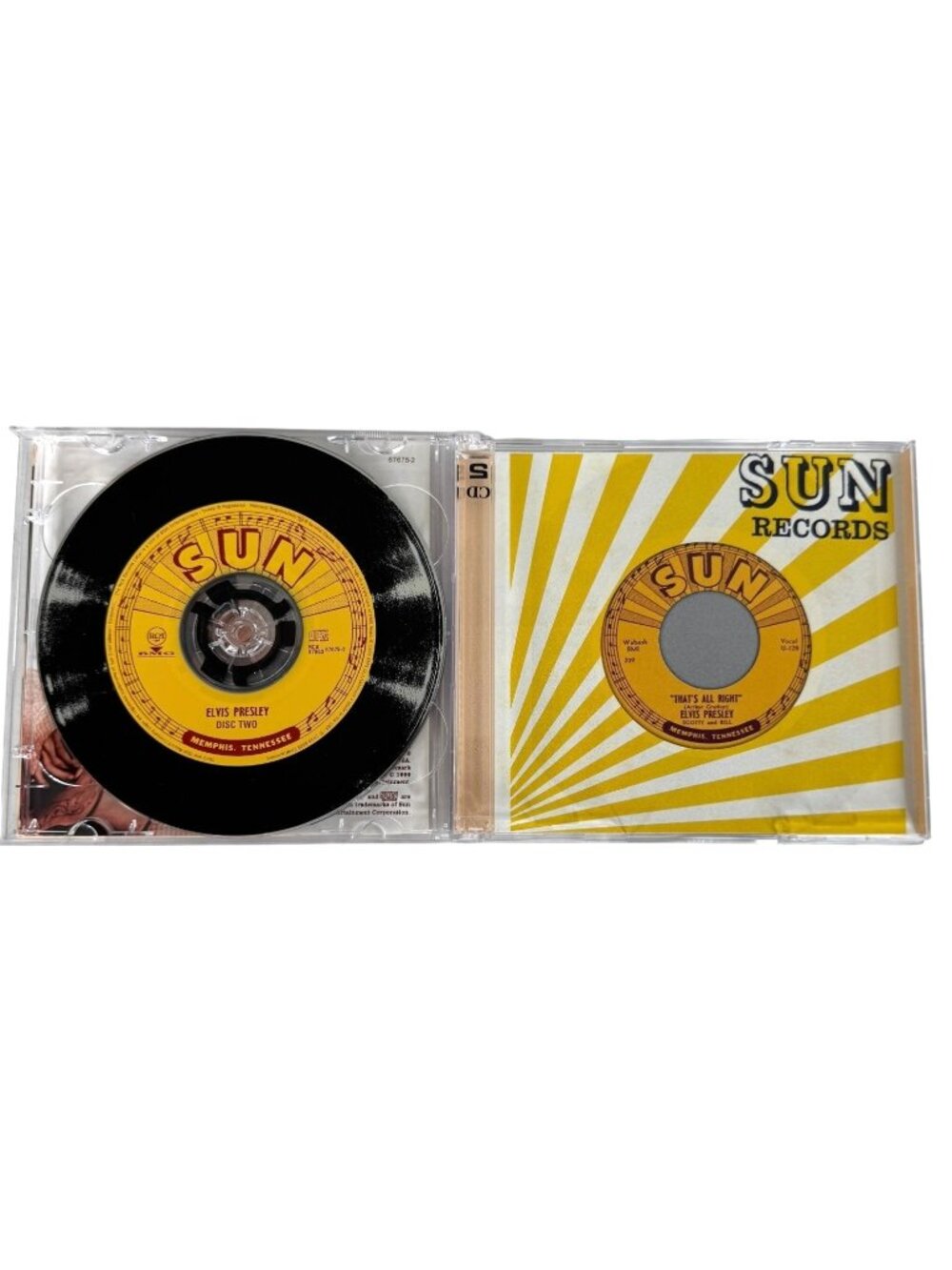 Elvis Presley Sunrise CD 3 Disc Set With Insert 1999 RCA Sun Records Era - Picture 11 of 11